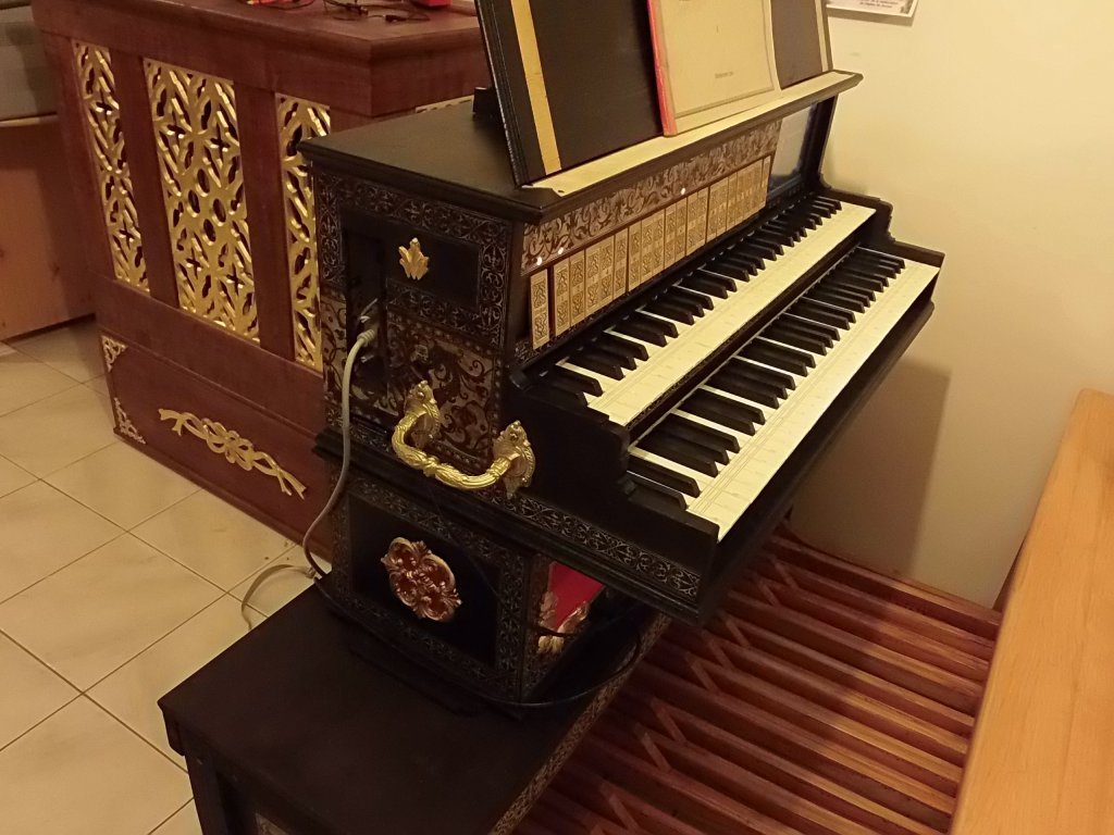 Orgue virtuel 2 claviers �quip� avec mon syst�me